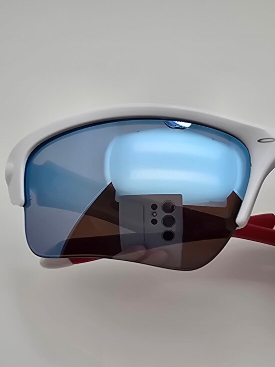 *SOLD* Oakley OO9200-03 Quarter Jacket White Polarized Prizm Deep Sunglasses - Picture 13 of 13